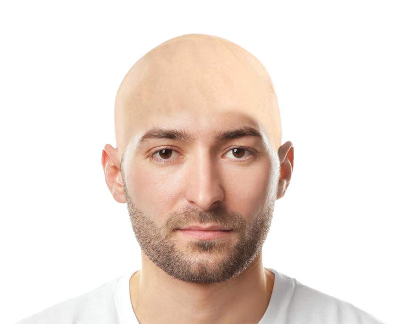 Iceyyyy 8 Piece Bald Caps for Adults-Latex Bald Cap with Head Wig Cap Costume Accessories for Halloween Makeup Party Costume - Image 4
